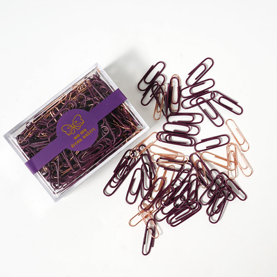 1box Paper Clips, 300pcs Medium Size Colored, PaperClips Assorted Colors, Paper Clips for Paperwork Office School and Personal Use