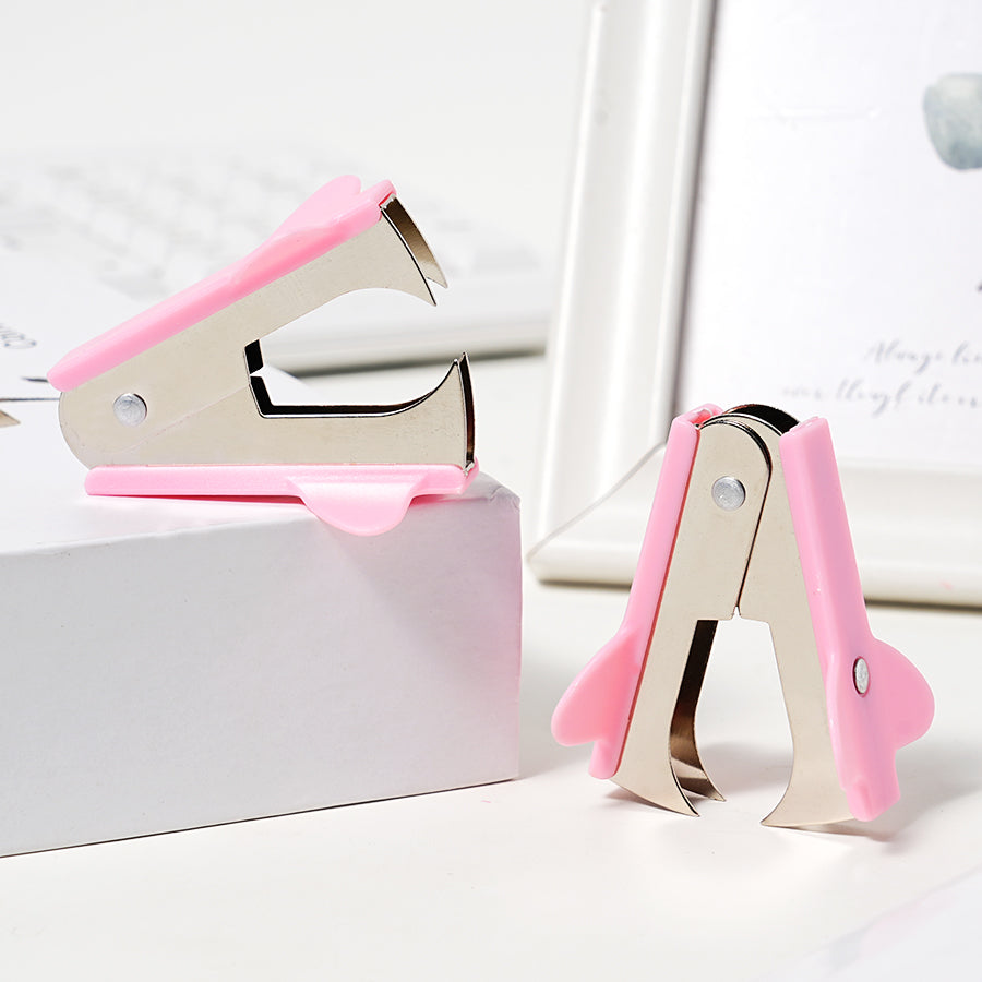 12 pieces of office stationery, finance office portable mini nail remover, 12 pieces of nail puller, nail remover, student stationery