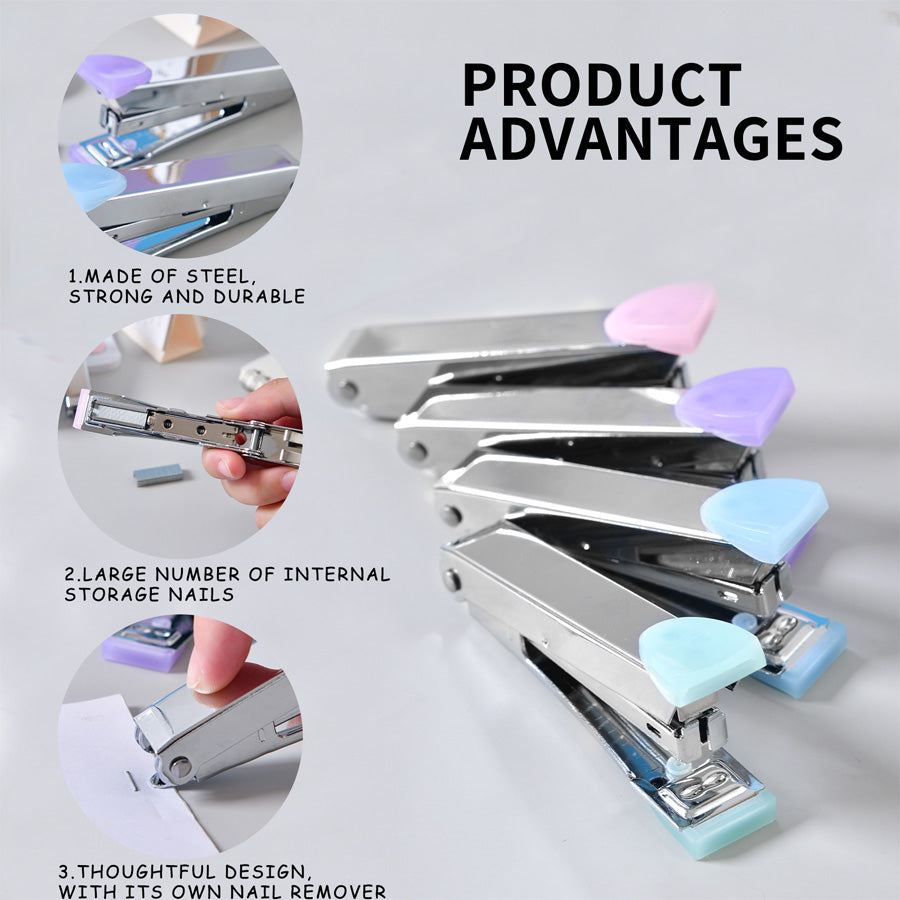 1 Stapler Set Includes Medium Stapler+Stapler Classic Style Suitable for Office, Study, Student Stationery, Office Supplies