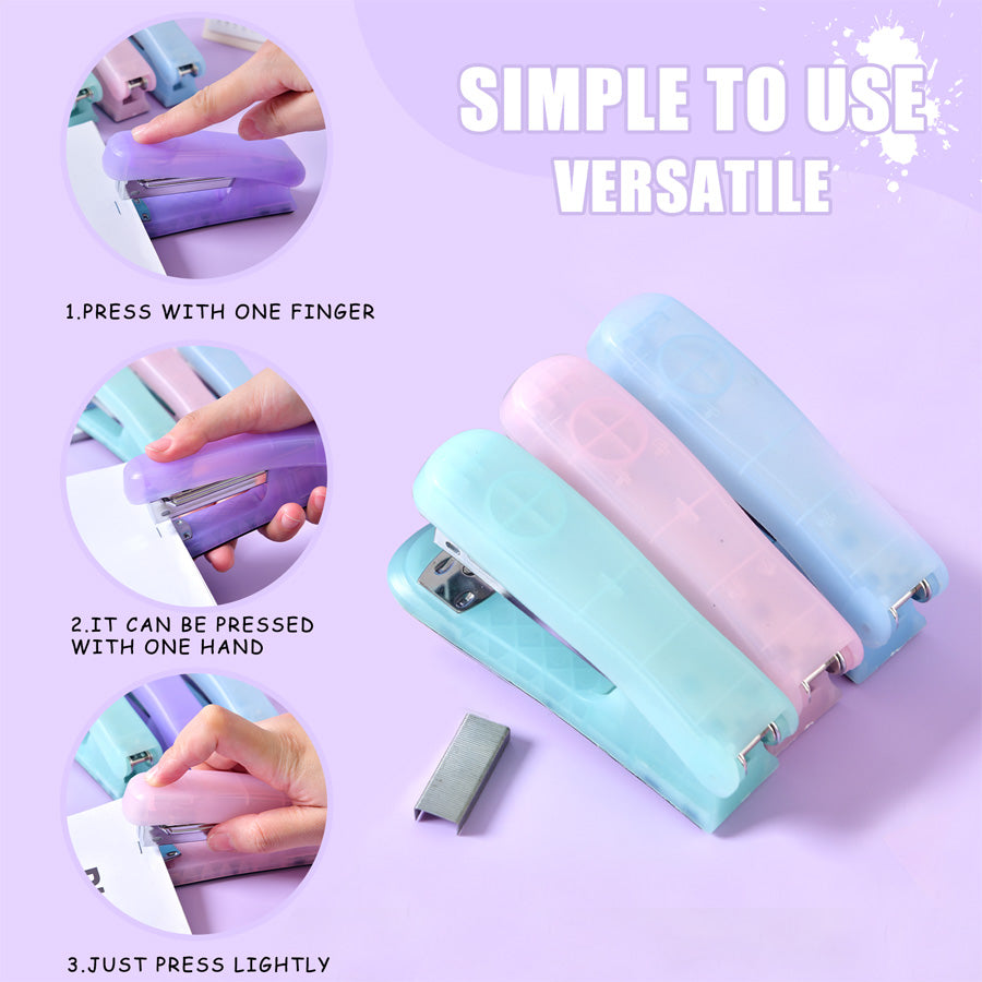 1 Stapler Set Includes Medium Stapler+Stapler Classic Style Suitable for Office, Study, Student Stationery, Office Supplies
