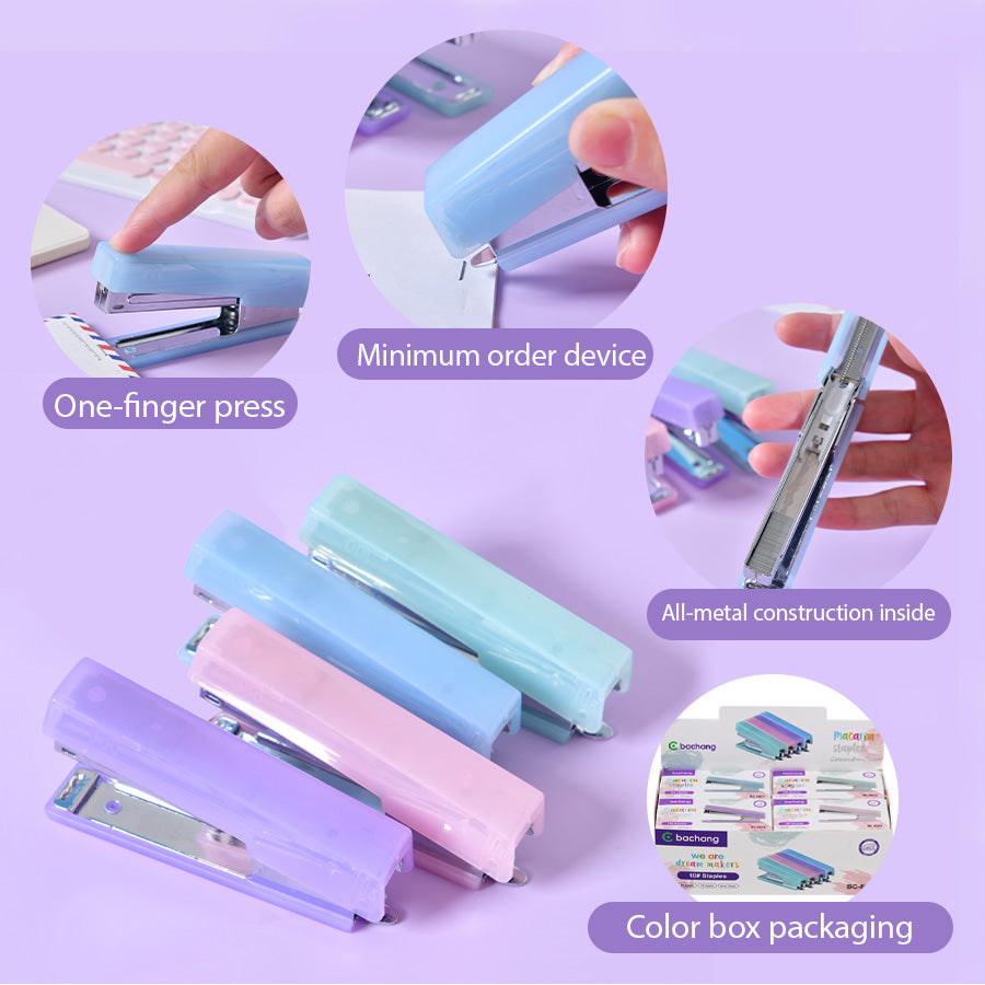 1 Stapler Set Includes Medium Stapler+Stapler Classic Style Suitable for Office, Study, Student Stationery, Office Supplies