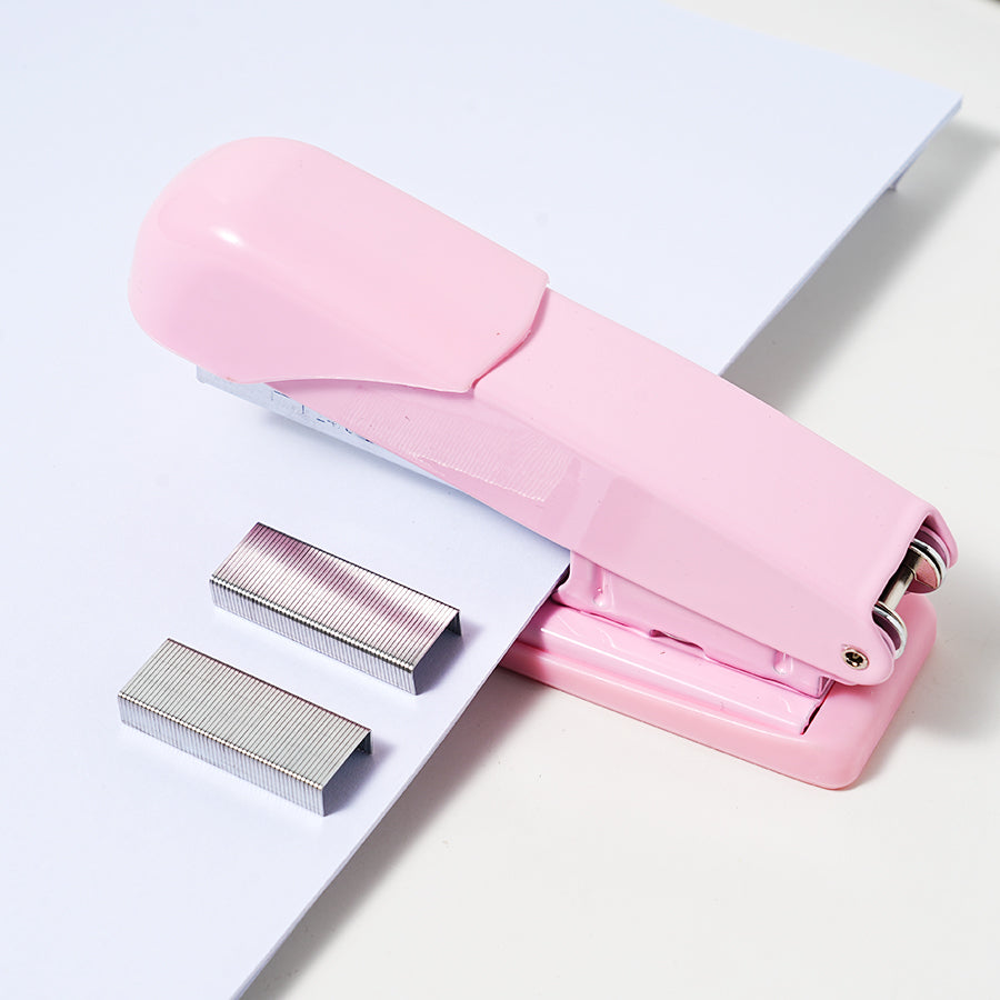 18 piece set of office stationery and student supplies, including 12 staplers and 6 staples