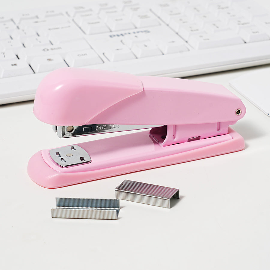 18 piece set of office stationery and student supplies, including 12 staplers and 6 staples