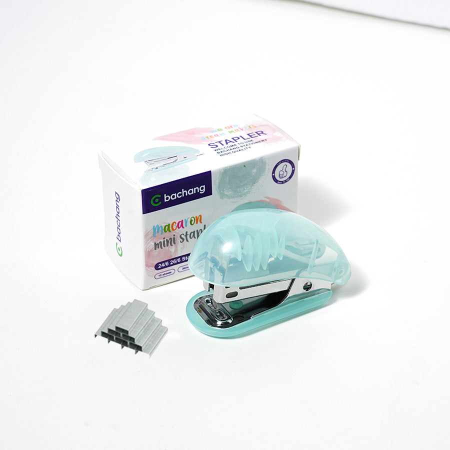 transparent color staplers, binding machines, staples, labor-saving binding machines, student supplies, staplers, household office supplies, student stationery
