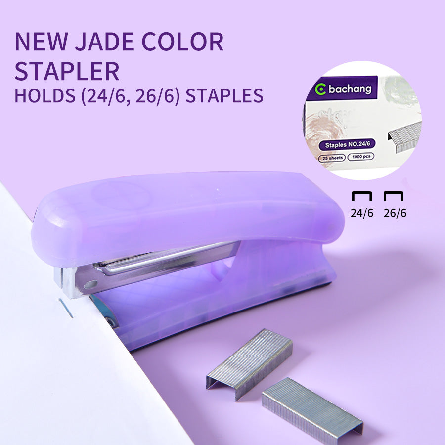 1 Stapler Set Includes Medium Stapler+Stapler Classic Style Suitable for Office, Study, Student Stationery, Office Supplies