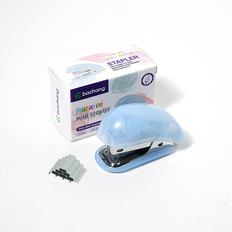 transparent color staplers, binding machines, staples, labor-saving binding machines, student supplies, staplers, household office supplies, student stationery