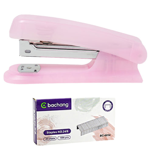 1 Stapler Set Includes Medium Stapler+Stapler Classic Style Suitable for Office, Study, Student Stationery, Office Supplies