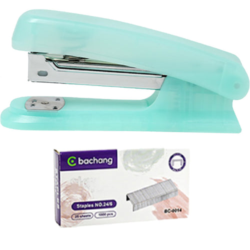 1 Stapler Set Includes Medium Stapler+Stapler Classic Style Suitable for Office, Study, Student Stationery, Office Supplies